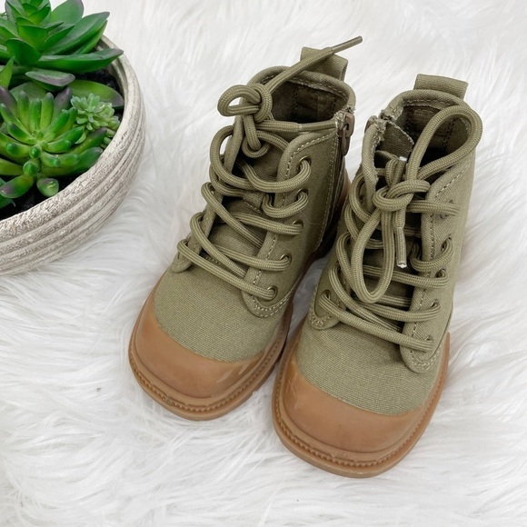 Zara Kids Boys Toddler Ankle Boots Size 22 - Picture 4 of 14